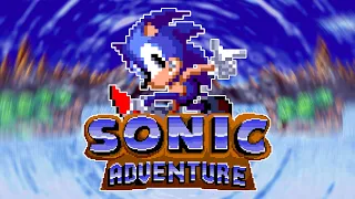 Sonic 1 Adventure Style