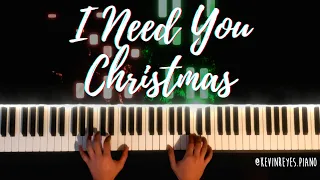 Jonas Brothers - I Need You Christmas (Piano Cover) Tutorial