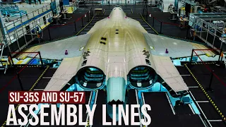 Production Tempo at Su-35S and Su-57 Assembly Lines in russia, amazed the world!