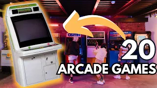 20 ⭐ ARCADE ⭐ games | Memories of that afternoons at the video ARCADE room.