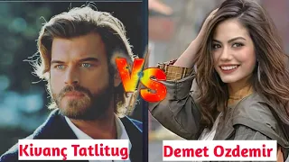 Kivanc Tatlitug Vs Demet Özdemir |  Lifestyle Comparison 2024