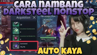 HOW TO FARMING DARKSTEEL NONSTOP || MIR4 GLOBAL