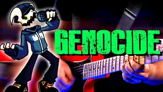 Genocide [Friday Night Funkin - Vs. EX / Tabi Mod] - Metal Guitar Cover | LongestSoloEver