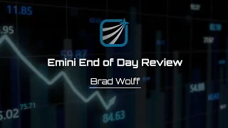 Emini End of Day Review - Wednesday September 6, 2023 - Brad Wolff