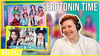 REACTION to WEEEKLY - AFTER SCHOOL PERFORMANCE MV, VISUAL CAM & PROP ROOM DANCE