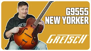 Unleash the Classic Vibe: Exploring the Gretsch G9555 New Yorker Archtop Guitar