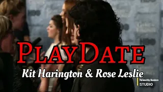 Kit Harington & Rose Leslie PLAYDATE | Best Moments Wedding | Video Compilation ( Kristen Stewart )