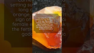 Carnelian - CRYSTALS & GEMSTONES 101 #shorts