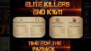 K1611 Civil War .. Time For The Payback .. [ ELITE KILLERS - EnD ] clash of kings ( cok )