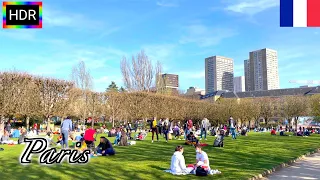 🇫🇷【HDR 4K】Paris Spring Walk - Avenue des Gobelines from 5th to 13th arrondissement (March, 2021)