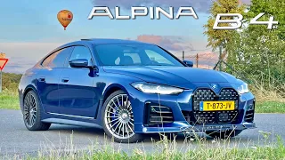 2024 Alpina B4 Gran Coupe // 318km/h REVIEW on AUTOBAHN