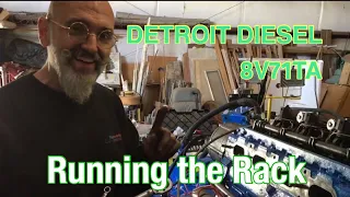 Running the rack on a Detroit Diesel 8V71