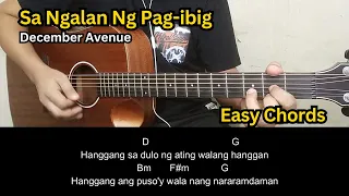 Sa Ngalan Ng Pag-ibig - December Avenue | Guitar Tutorial | Guitar Chords