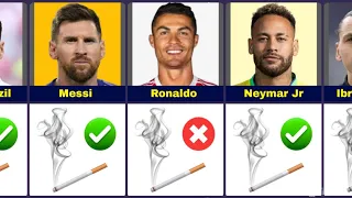 Famous Football Players Who Smoke Cigarettes In Real Life | Football Data