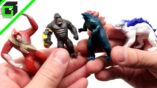 GODZILLA X KONG The New Empire - Hollow Earth Crystal Surprise Monsters (Complete Set) UNBOXING