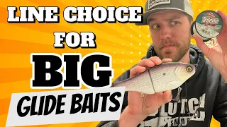 Line Choice For Glide Baits #swimbaits #bassfishing