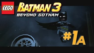 Lego Batman 3 Beyond Gotham - Part 1 Pursuers in the Sewers - XBOX PS4 Wii U PC