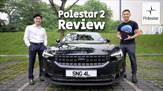Polestar 2 Review (2022 Long Range Dual Motor) - Full Tour & EV Charging in Singapore!