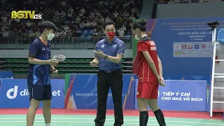 Badminton: S.Widjada (INDONESIA) vs S.Katethong (THAILAND) SEA Games 31 - Final Women's team