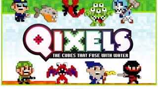 Qixels Art and Craft | Building Super Mario!