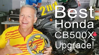 CB500X 39T Sprocket Swap - Full Chain & Sprocket Replacement