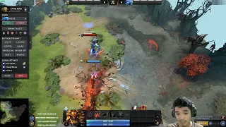 Sand King Advise: How to get bonus cast range on Burrowstrike?