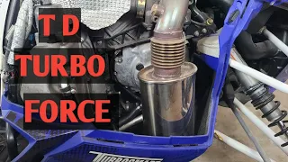 Sidewinder Aftermarket Exhaust Testing. TD Turbo force vs stock