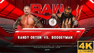 RANDY ORTON VS BOOGEYMAN WWE 2K23 PC GAMEPLAY  [ PC UHD 4K 60 FPS ]