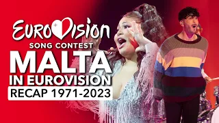 🇲🇹 Malta in Eurovision Song Contest (1971 - 2023 | RECAP Malta fil-Eurovision)