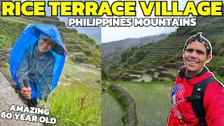 AMAZING 60 YEAR OLD FILIPINA - Philippines Rice Terrace Village In Mountain Province