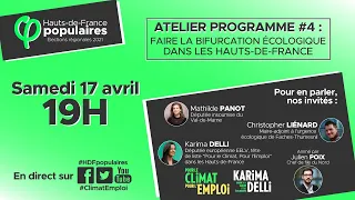 Atelier programmatique #4 : faire la bifurcation écologique dans les Hauts-de-France