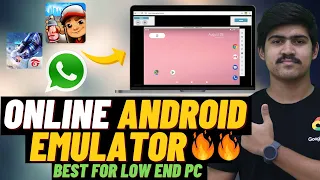 Online Android Emulator For PC | Android Emulator On Browser | Best For Low End PC