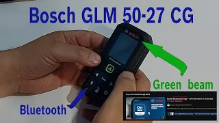 GLM 50 -27 CG Лазерний далекомір Bosch #bosch #lasermeasure