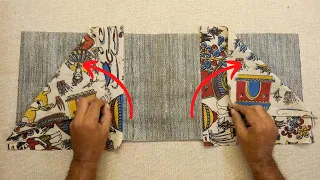 📌Sewing Projects For Scrap bag | Fabric sewing techniques | Amazing single stitch sewing tricks #7