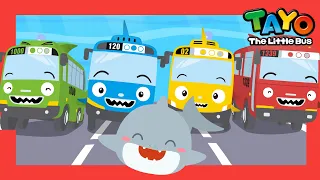 Baby Shark Song l Bus Baby Shark l Tayo Baby Shark l Car Songs l Songs For Children