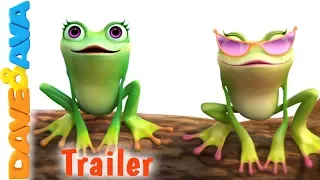 🐸 Five Little Speckled Frogs – Trailer | Dave and Ava Nursery Rhymes and Baby Songs 🐸