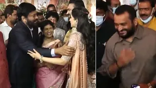 Chiranjeevi & More Celebrities Visuals at MP Vallabhaneni Balasouri's Son's Wedding | Bandla Ganesh
