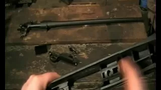 Remington 700 SPS varmint bedding therifle  action part 1/9