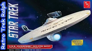 AMT Round 2 Star Trek 1:537 U.S.S Enterprise NCC-1701 Refit Model Kit Review