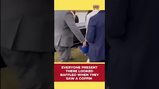 Wedding Entry Gone Wrong | Groom Arrives at His Wedding in a Coffin | #Watch