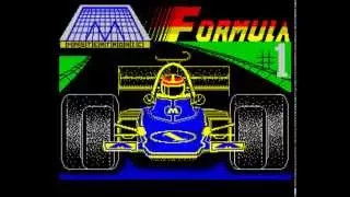 Formula One / Formula 1 Simulator (Spirit Software 1984, re-released by Mastertronic) (ZX Spectrum)