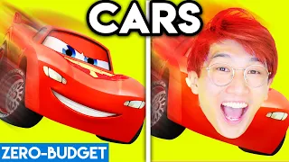 CARS WITH ZERO BUDGET! (FUNNY DISNEY MOVIE PARODY BY LANKYBOX)