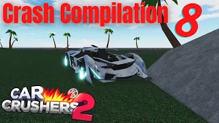 Realistic Crash Compilation #8 | Roblox car crushers 2