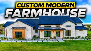INSIDE A TEXAS 1 ACRE Custom Modern Farmhouse | Living in Dallas Texas: Northlake, Texas