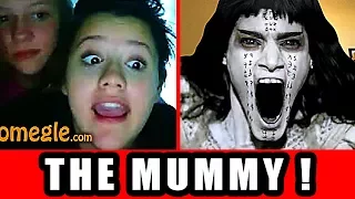 The Mummy Vs. Internet Video Chat - Omegle Scare Prank