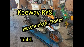 Keeway RY8 | Ich habe einen Roller geschenkt bekommen! | Bestandsaufnahme | Teil 1