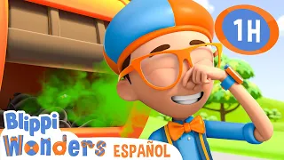 Camión De Basura | Blippi Wonders | Caricaturas para niños | Videos educativos para niños