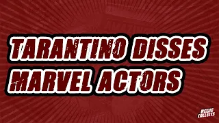 Marvel Actors Aren't Movie Stars ⭐️  Quentin Tarantino #shorts