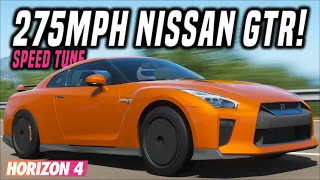 FH4 | Nissan GT-R PO Top Speed Tune | 275MPH/443KPH!