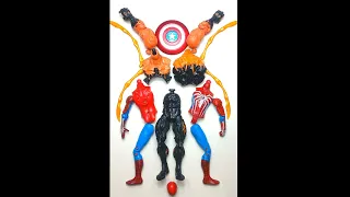 UNBOXING MAINAN VENOM VS SPIDERMAN #avengers #shorts